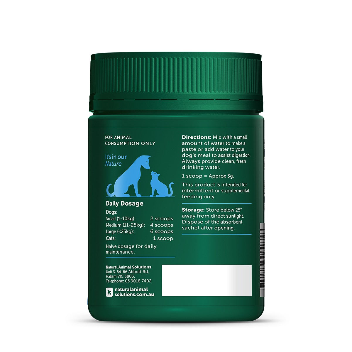 NAS Anal Gland Support for Dogs & Cats