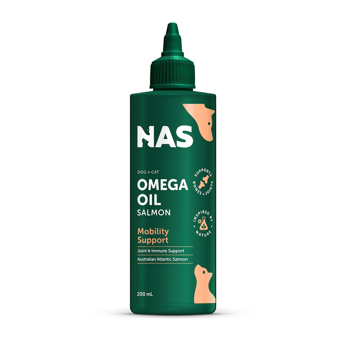 NAS Salmon Omega Oil Dog & Cat Supplement