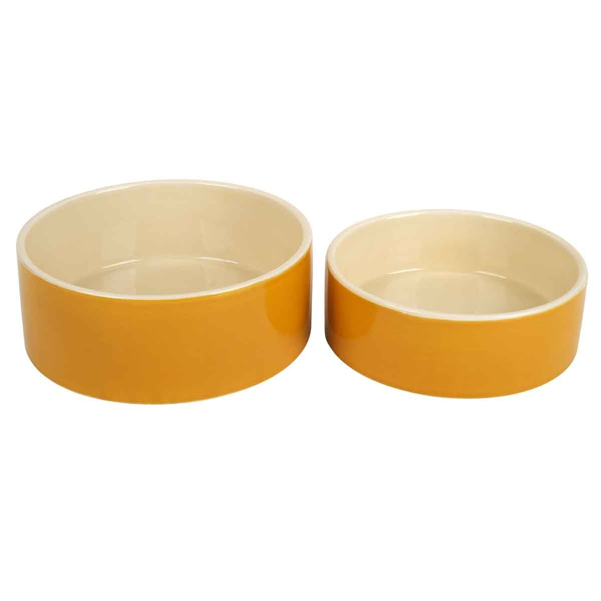 Buddy & Belle Spicy Mustard Ceramic Bowl