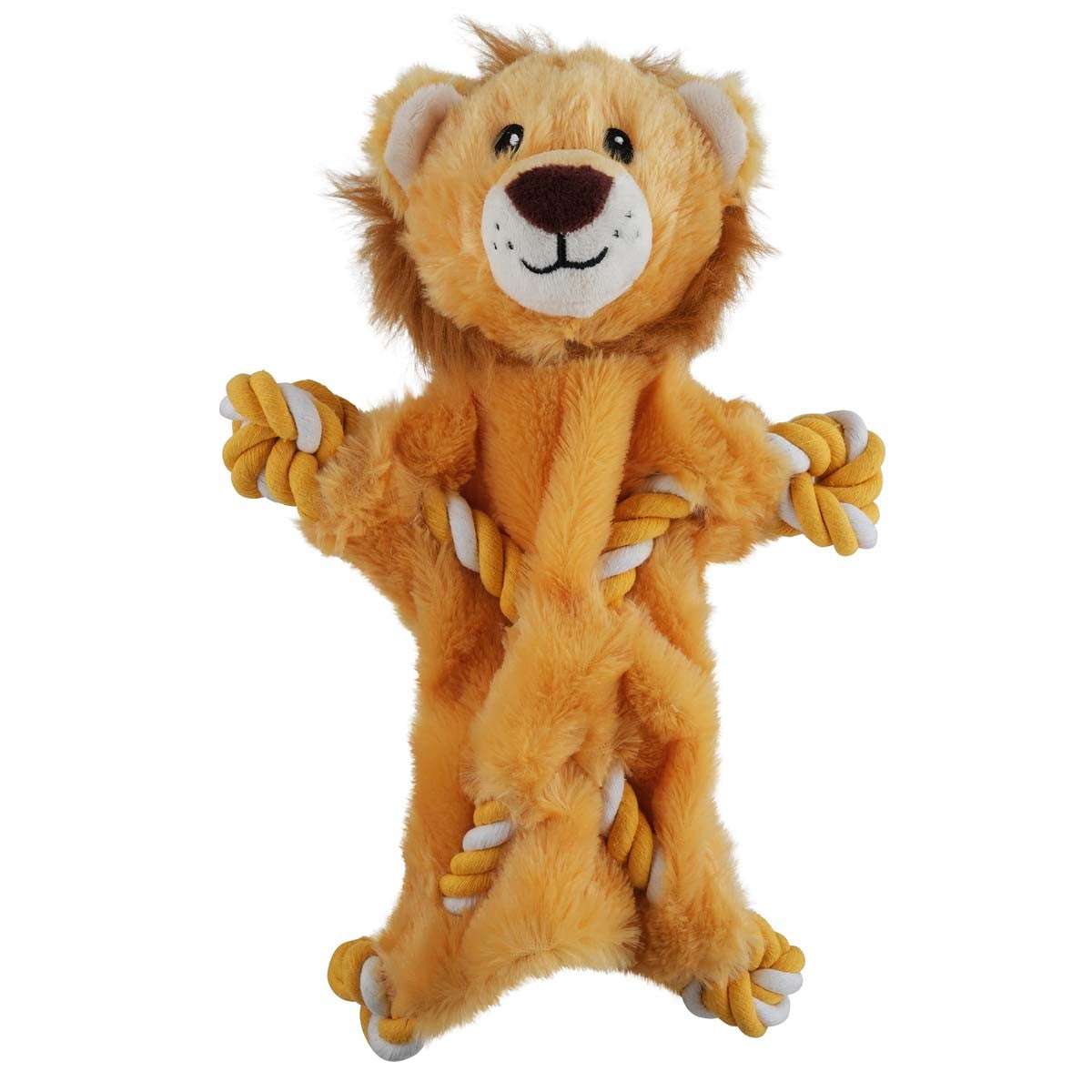 Creatures Lion Plush Dog Toy