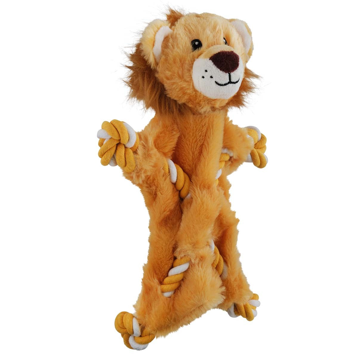 Creatures Lion Plush Dog Toy