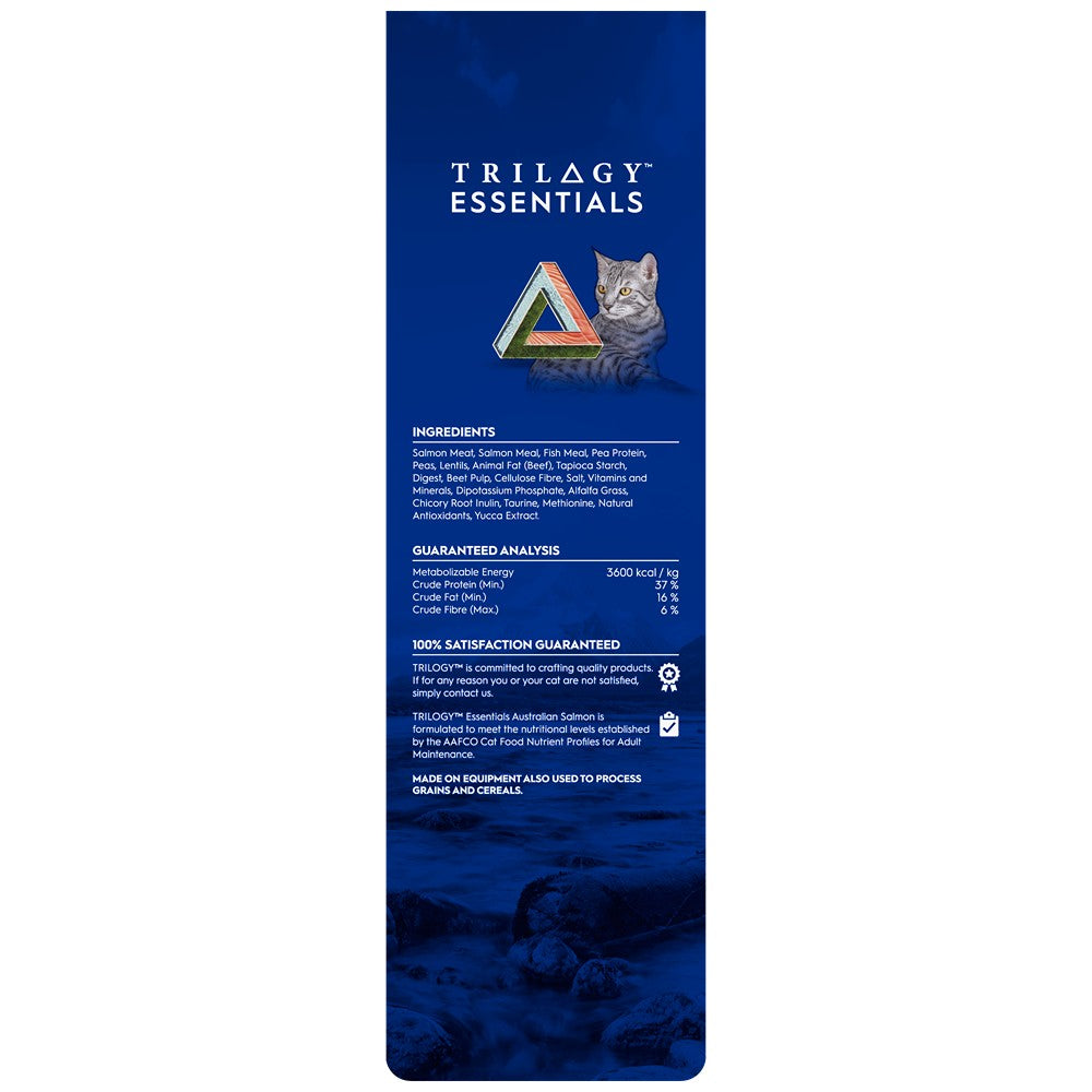 Trilogy Essentials Complete Prey Kibble Australian Salmon Dry Cat Food