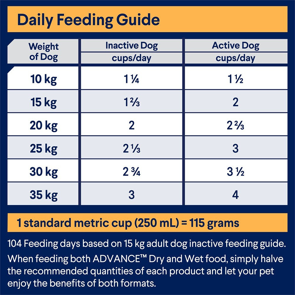 Advance Adult Chicken Dry Dog Food