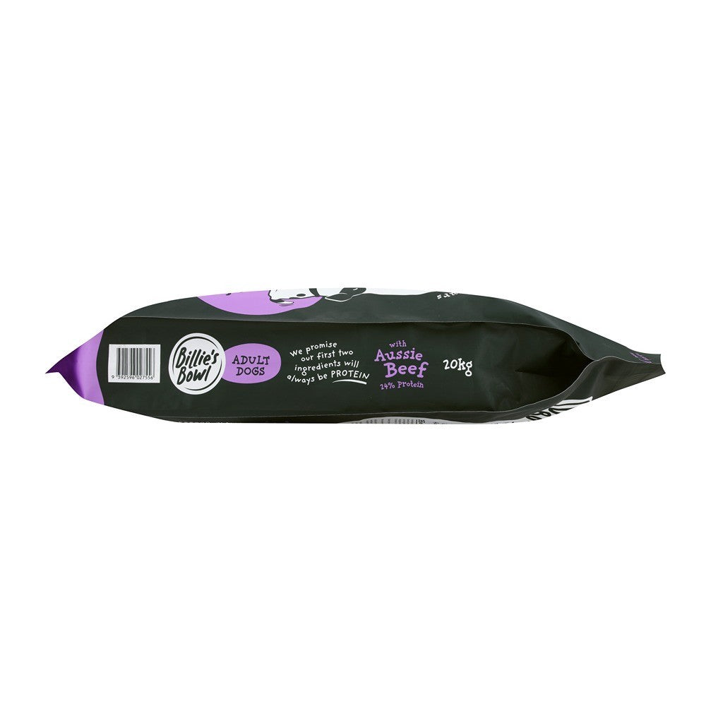 Billie's Bowl Adult with Aussie Beef Dry Dog Food