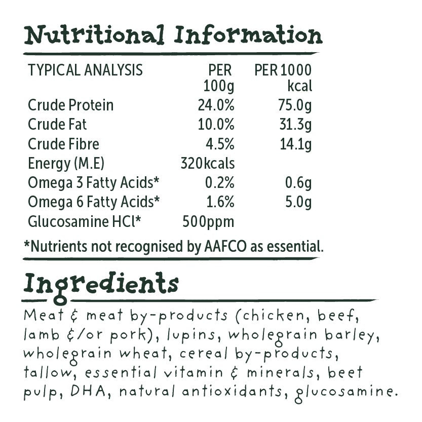 Billie's Bowl Large Breed Adult with Aussie Chicken Dry Dog Food