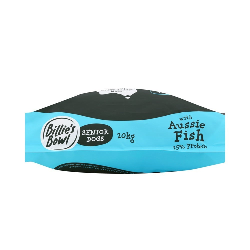 Billie's Bowl Senior with Aussie Fish Dry Dog Food