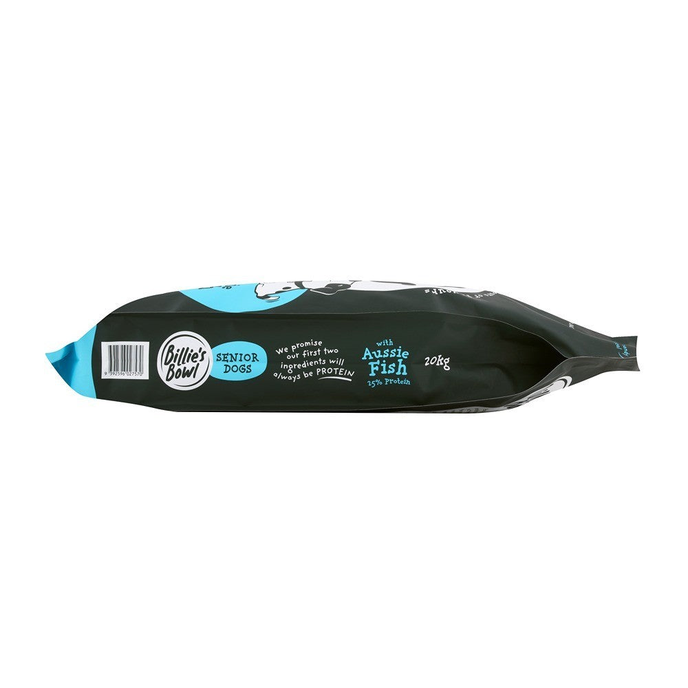 Billie's Bowl Senior with Aussie Fish Dry Dog Food