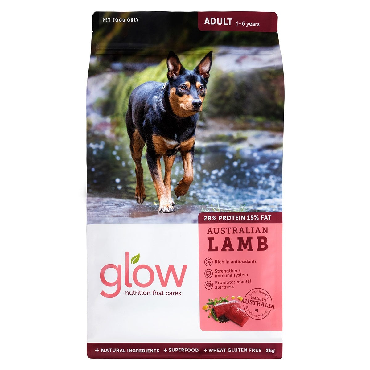 Glow Adult Australian Lamb Dry Dog Food
