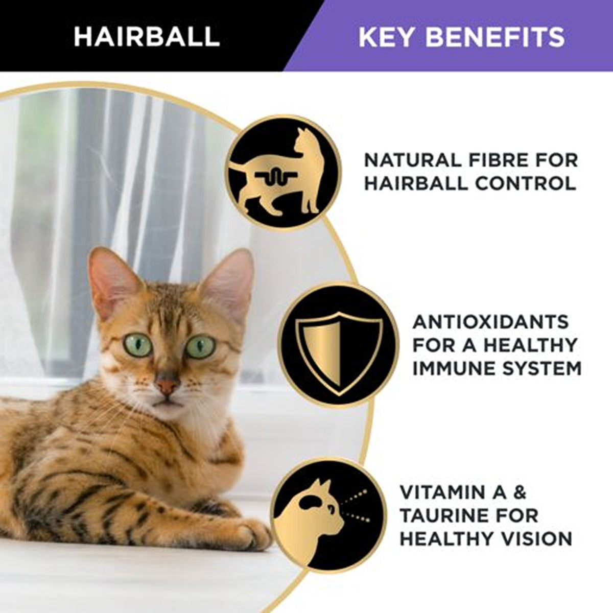 Pro Plan Hairball Classic Variety Pack Wet Cat Food