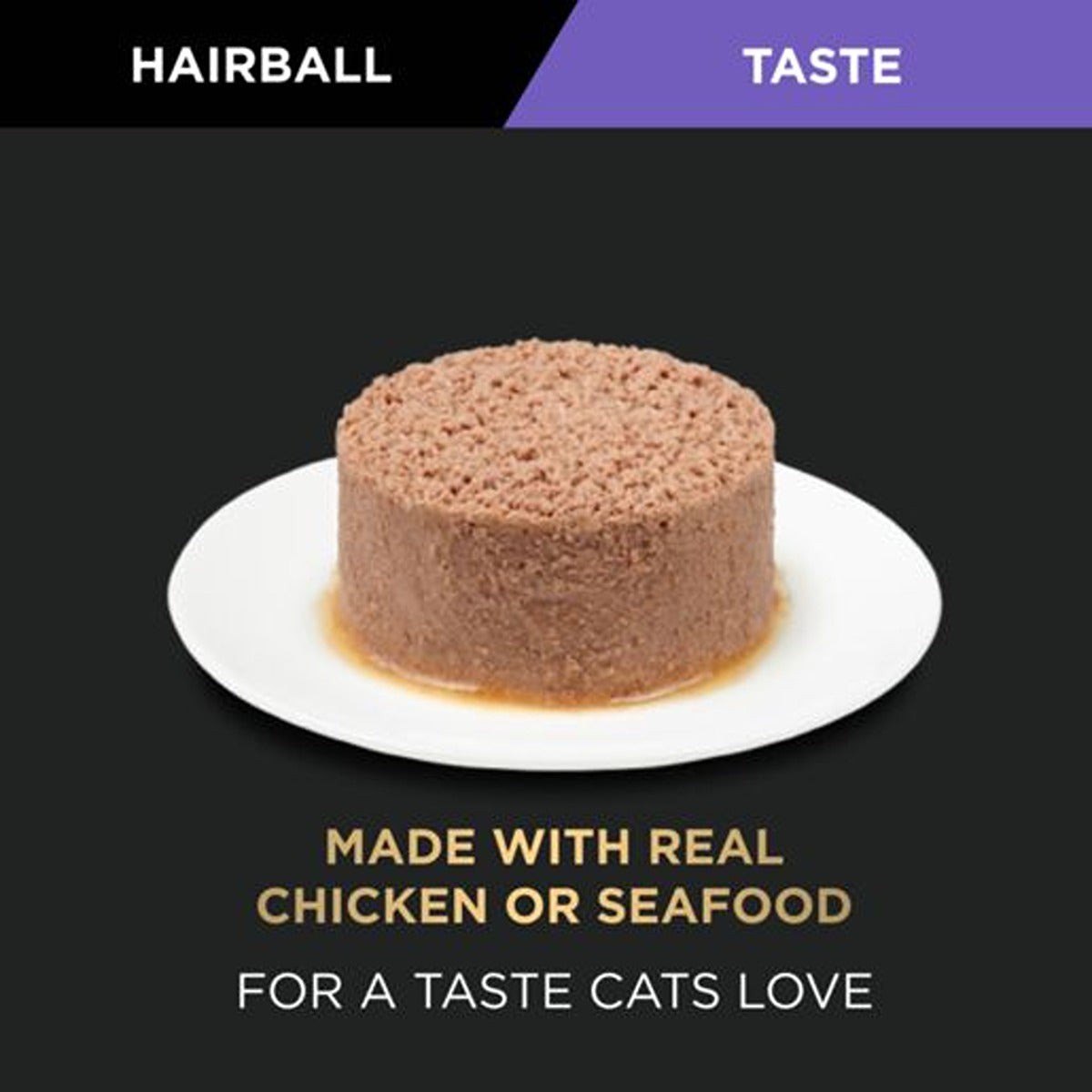 Pro Plan Hairball Classic Variety Pack Wet Cat Food