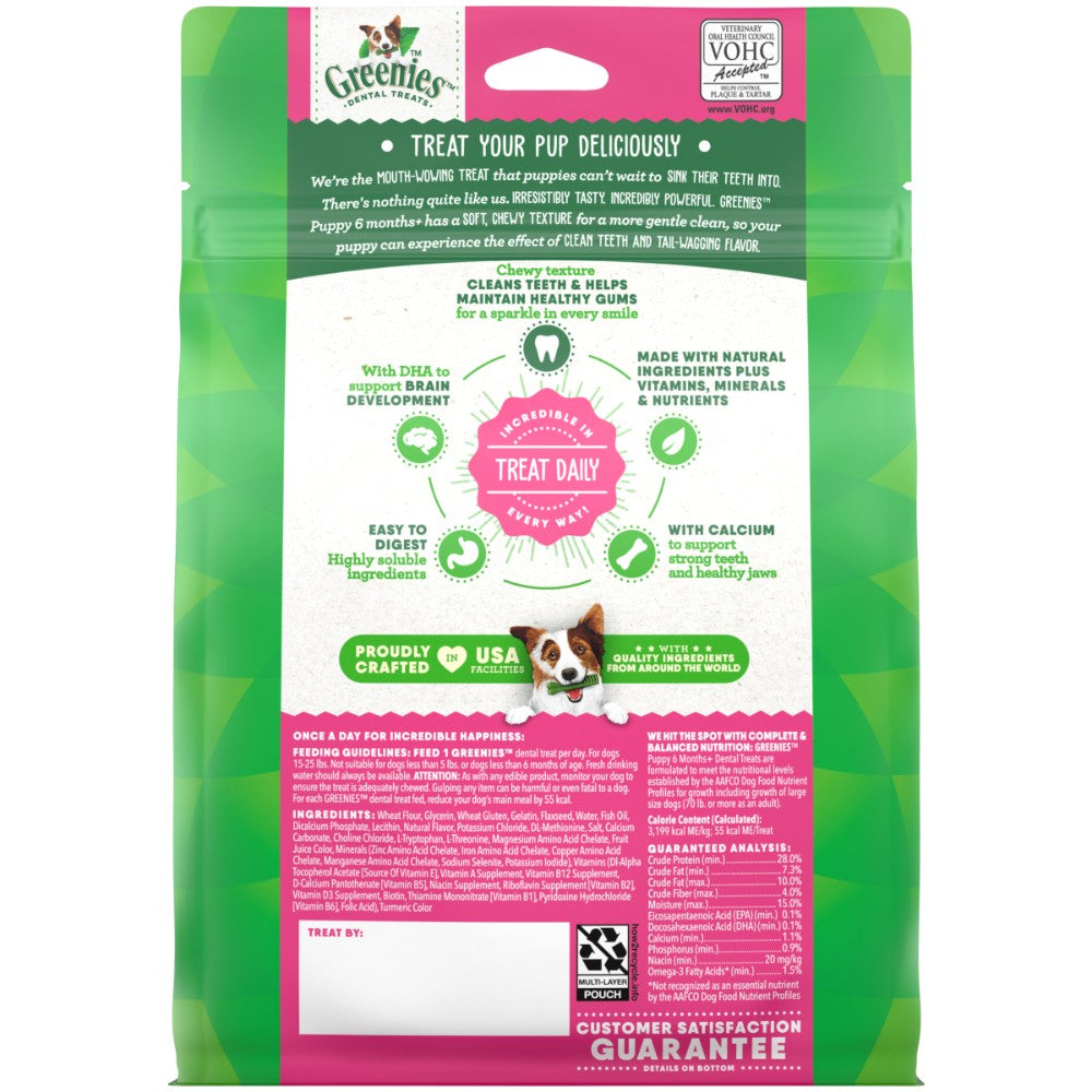 Greenies Puppy 6 Months+ Original Petite Dental Dog Treats