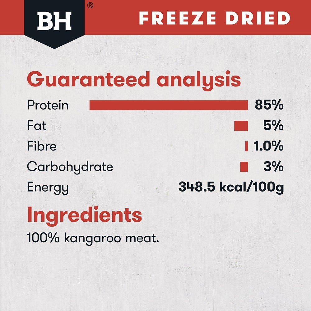Black Hawk Freeze Dried Kangaroo Dog Treats