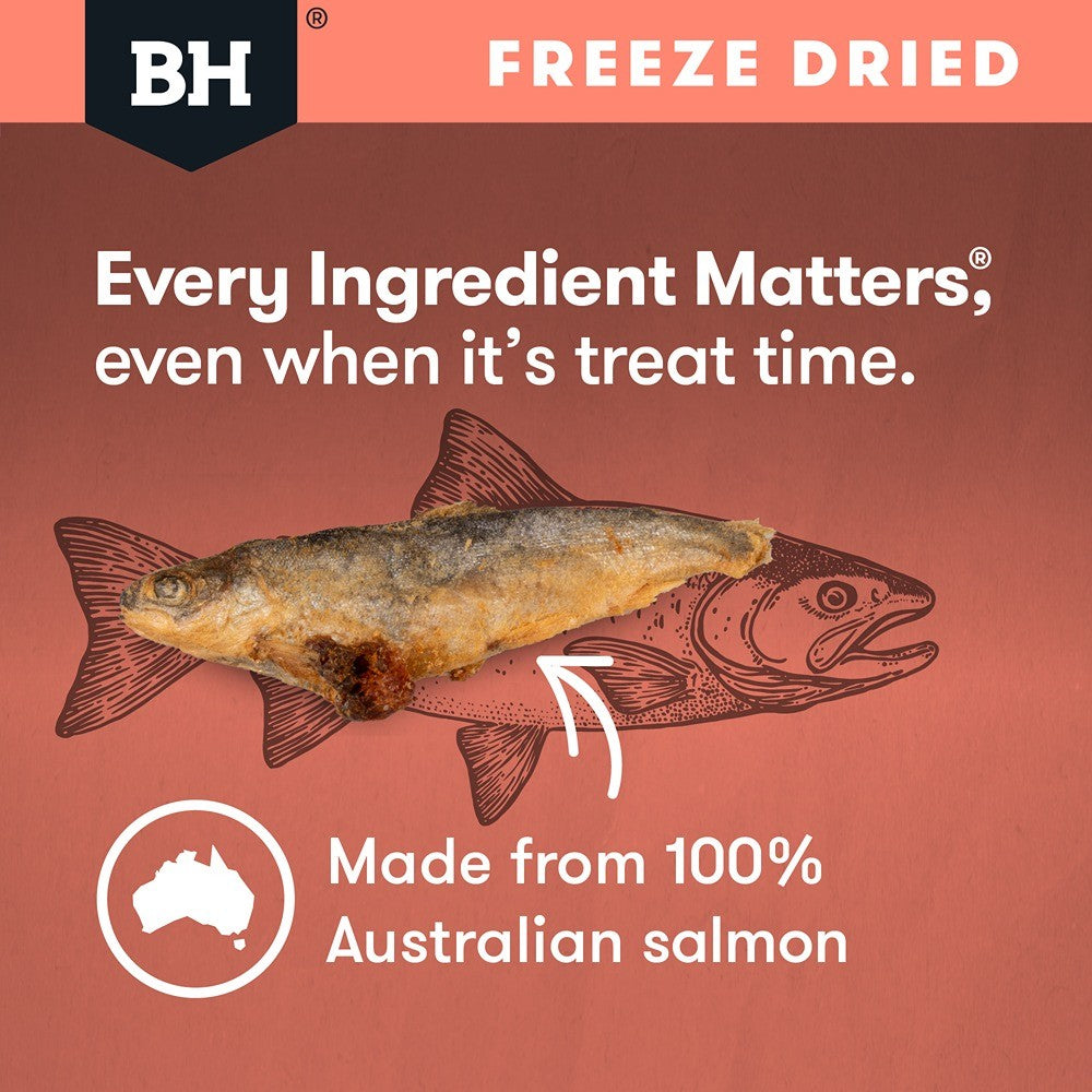 Black Hawk Freeze Dried Whole Salmon Dog Treats