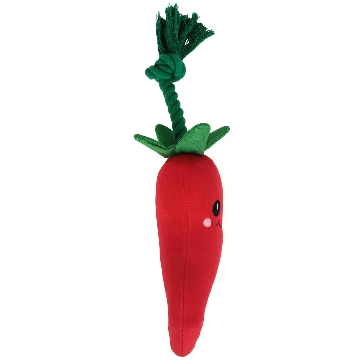 Garden Chilli Plush Rope Dog Toy