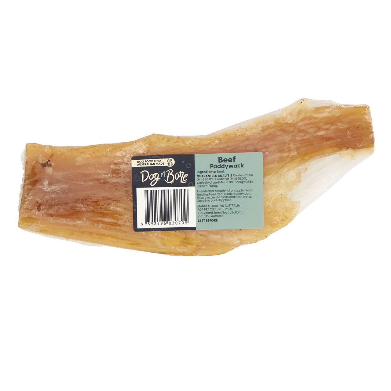 Dog n Bone Beef Paddywack Dog Treat