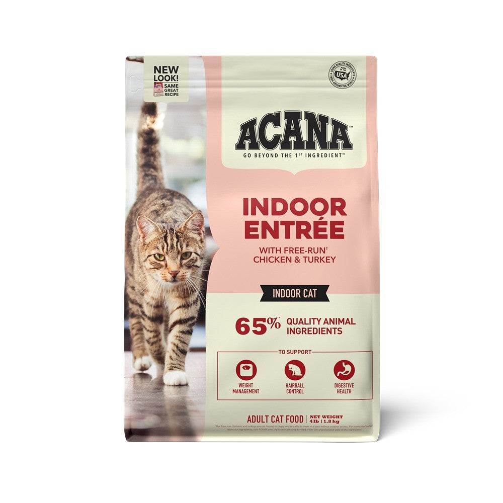 Acana Indoor Entrée Chicken & Turkey Dry Cat Food
