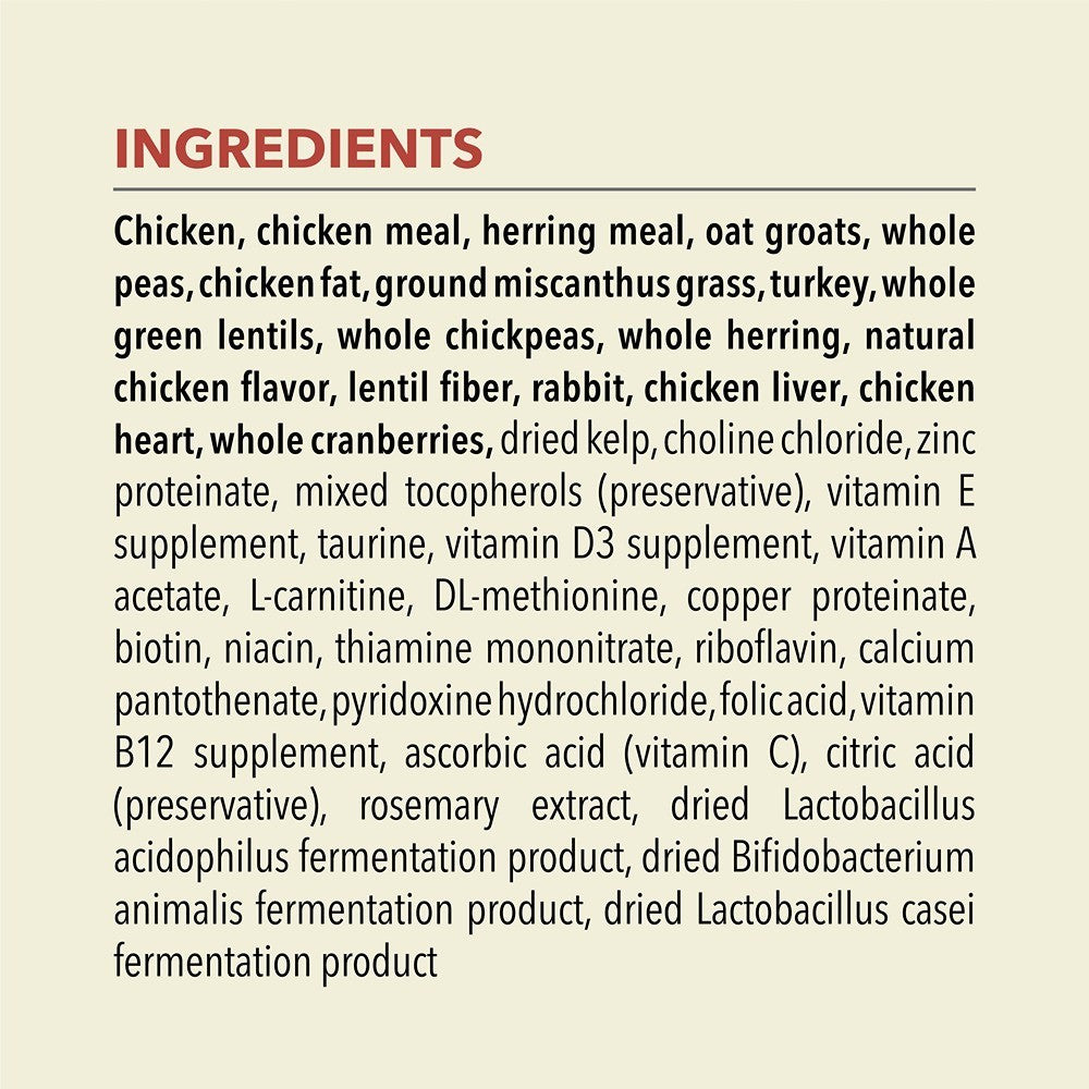 Acana Indoor Entrée Chicken & Turkey Dry Cat Food