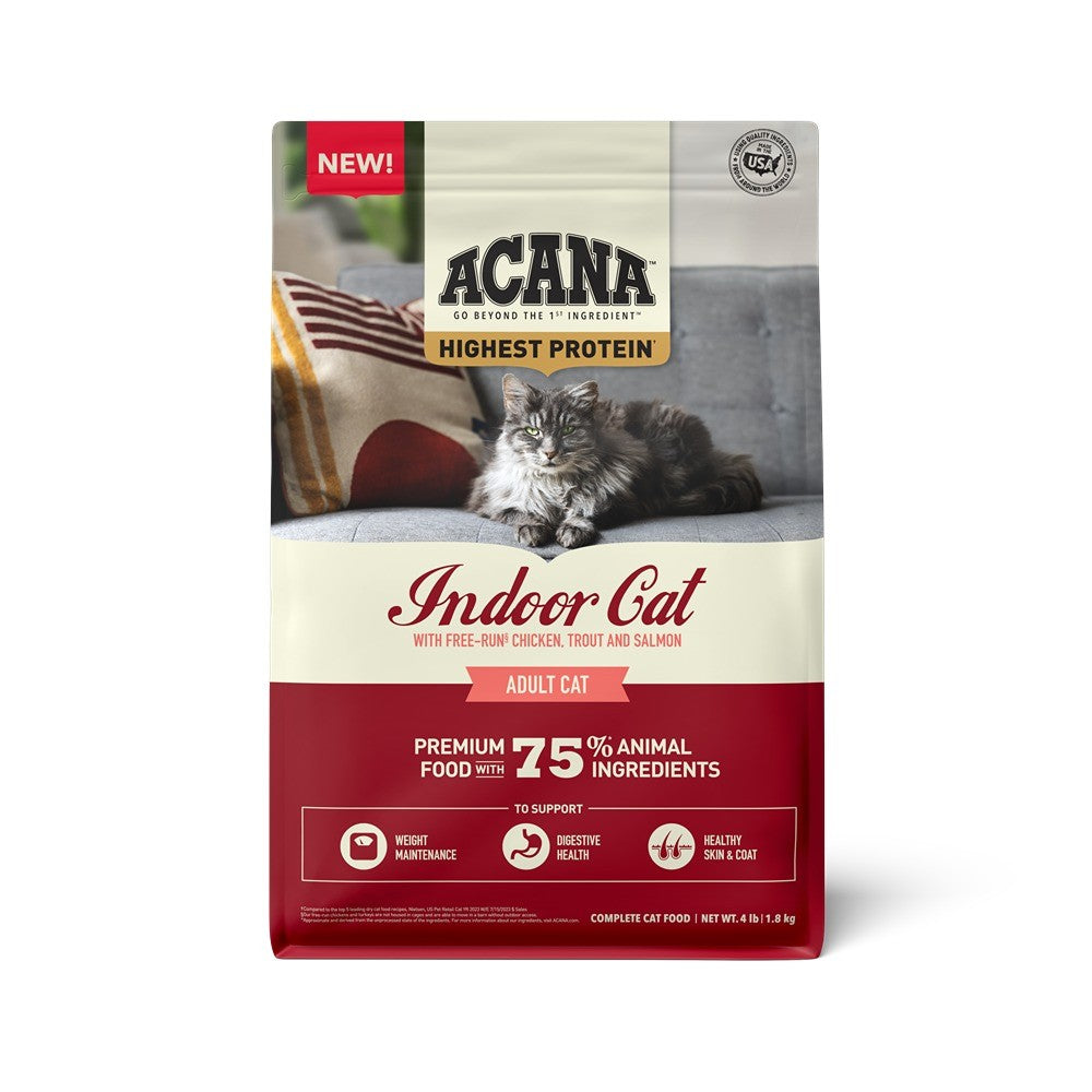Acana Adult Indoor High Protein Dry Cat Food