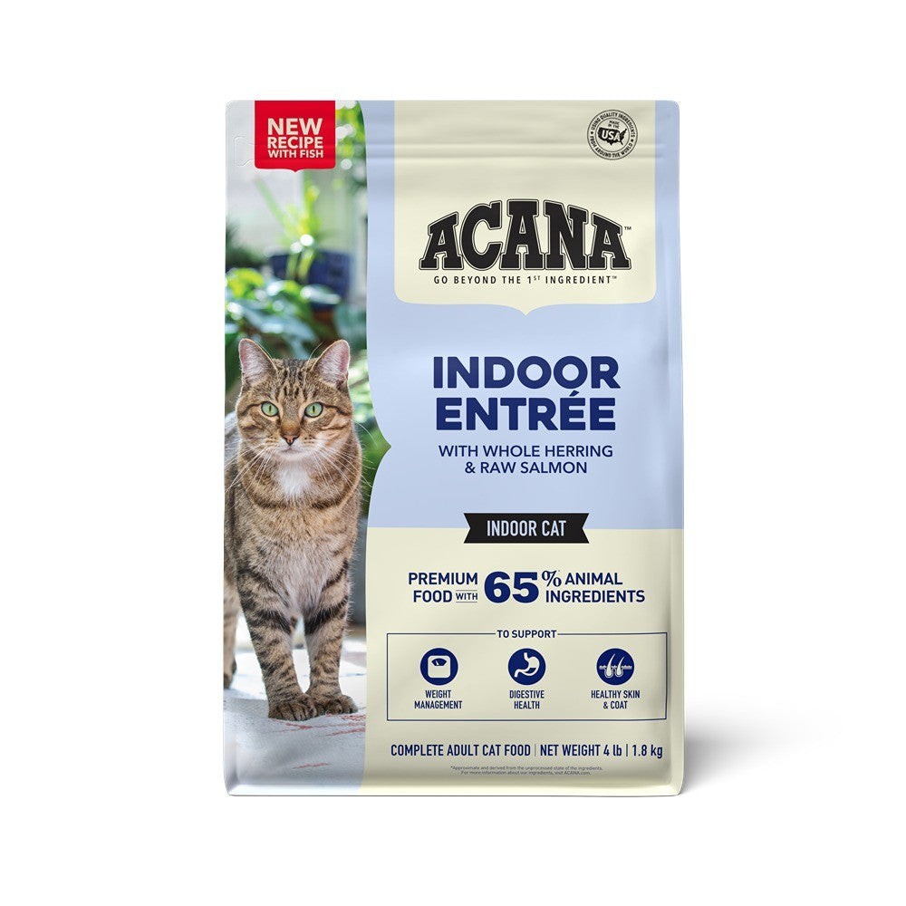 Acana Indoor Entrée Seafood Adult Dry Cat Food