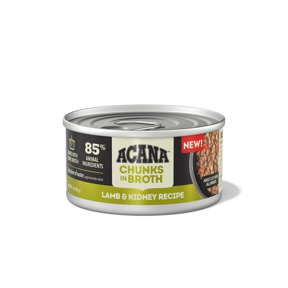Acana Adult Chunks in Broth Lamb & Kidney Wet Cat Food
