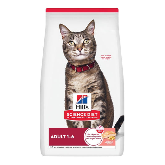 Hill's Science Diet Adult Salmon & Brown Rice Recipe Dry Cat Food