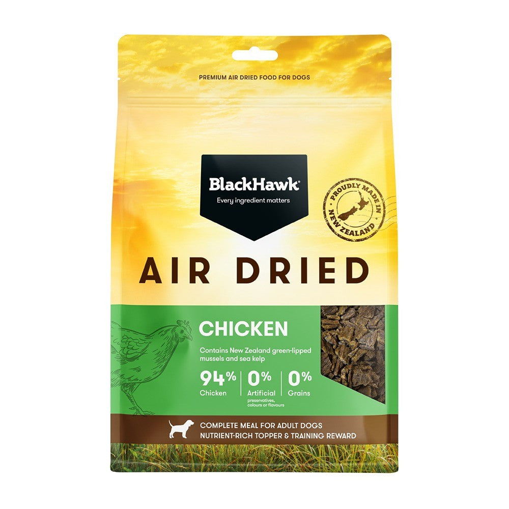 Black Hawk Air Dried Chicken Dry Dog Food