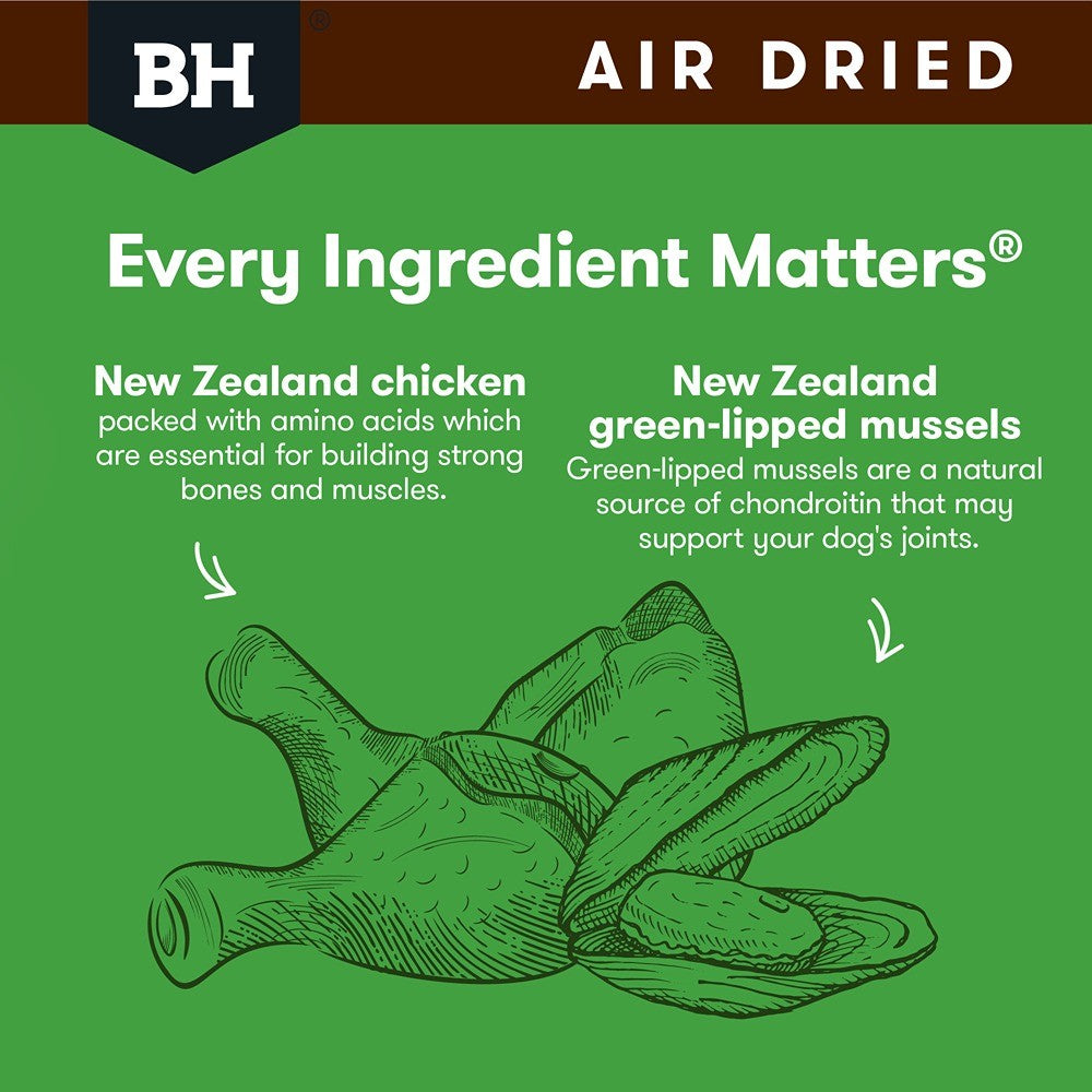 Black Hawk Air Dried Chicken Dry Dog Food