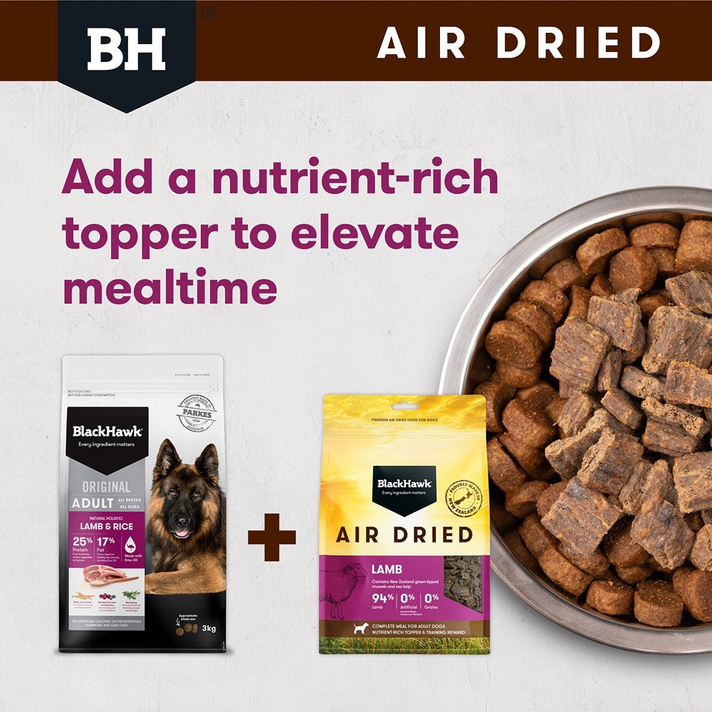 Black Hawk Air Dried Lamb Dry Dog Food