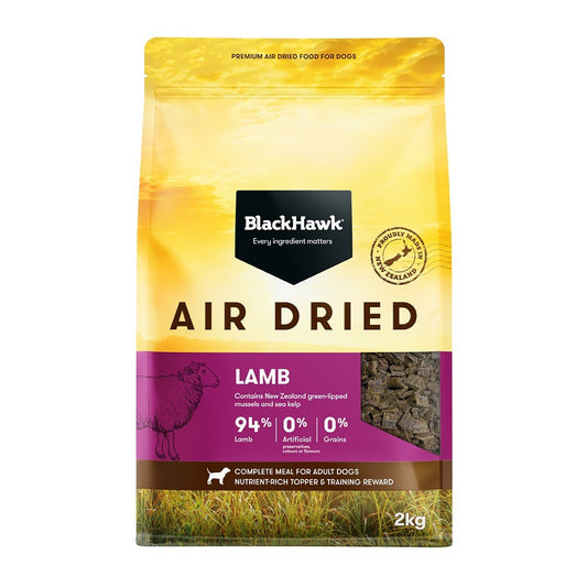 Black Hawk Air Dried Lamb Dry Dog Food