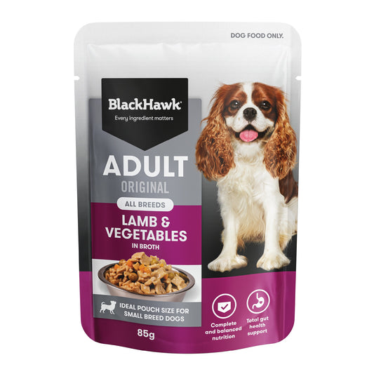 Black Hawk Small Breed Adult Lamb & Vegetables Wet Dog Food