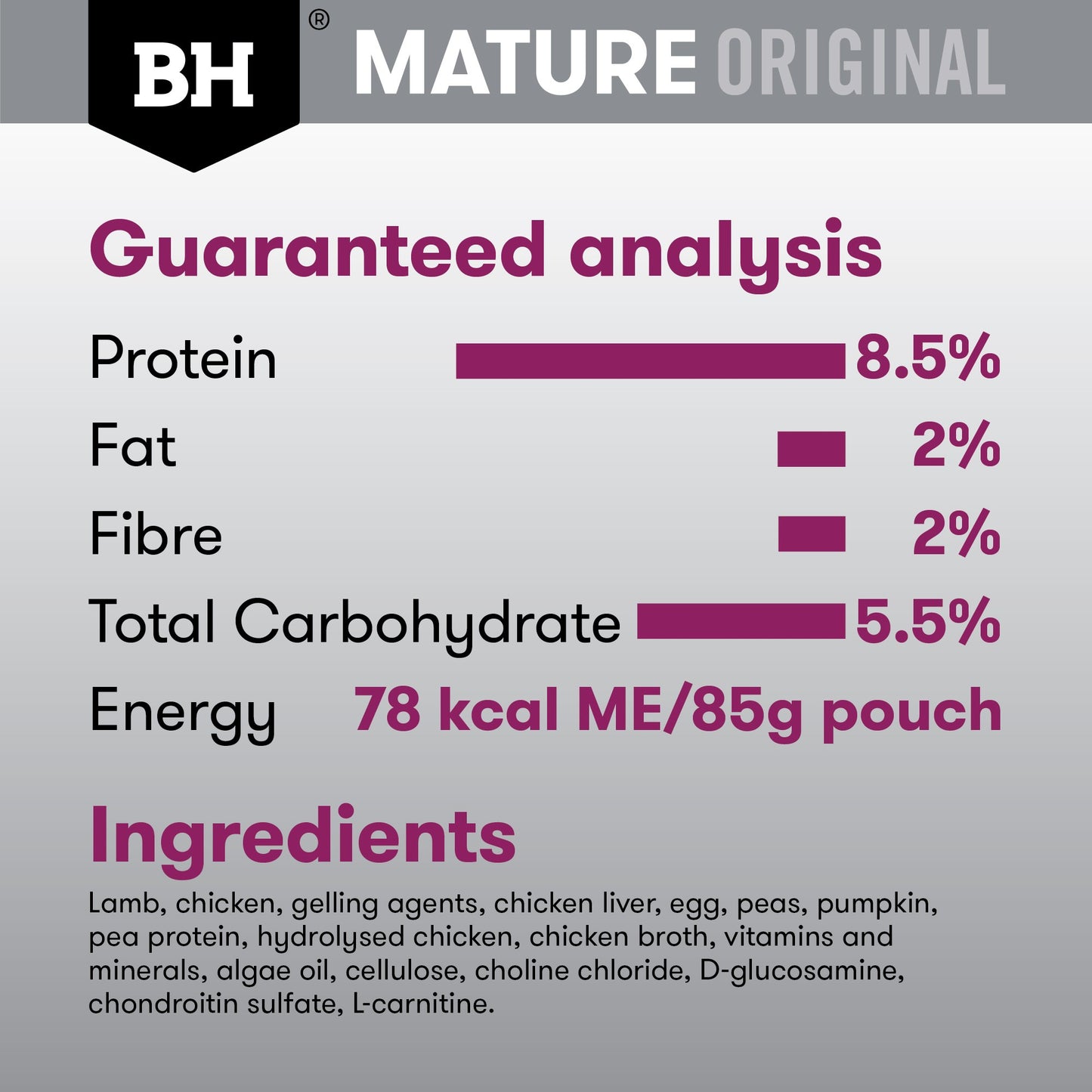 Black Hawk Original Mature Lamb & Vegetables Wet Dog Food