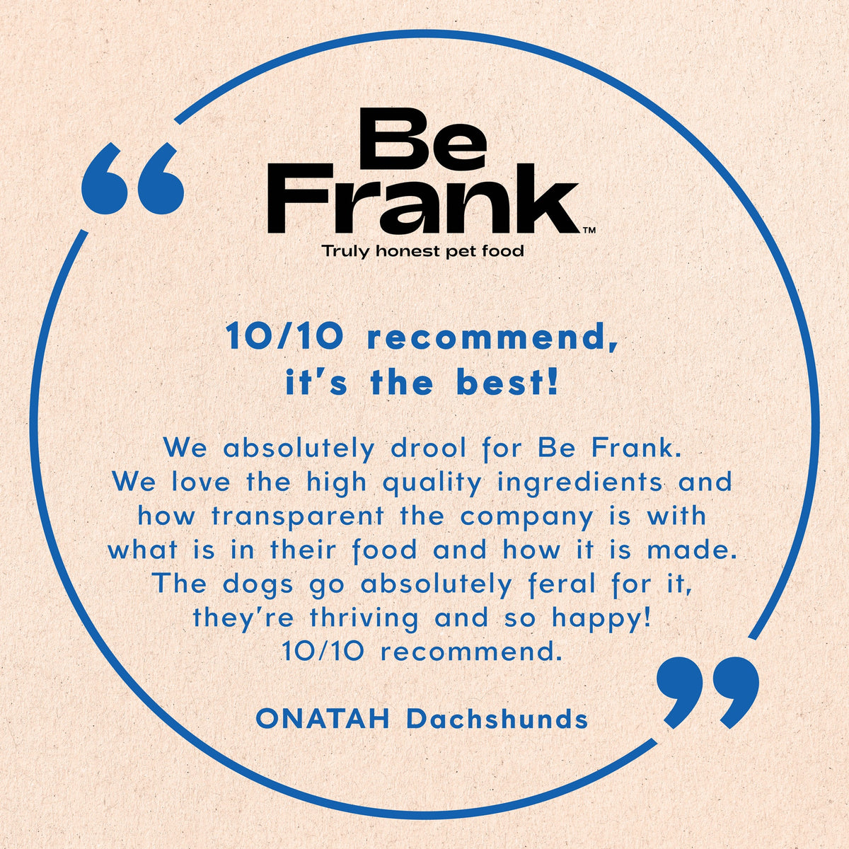 Be Frank Core Adult Ocean Fish Dry Dog Food