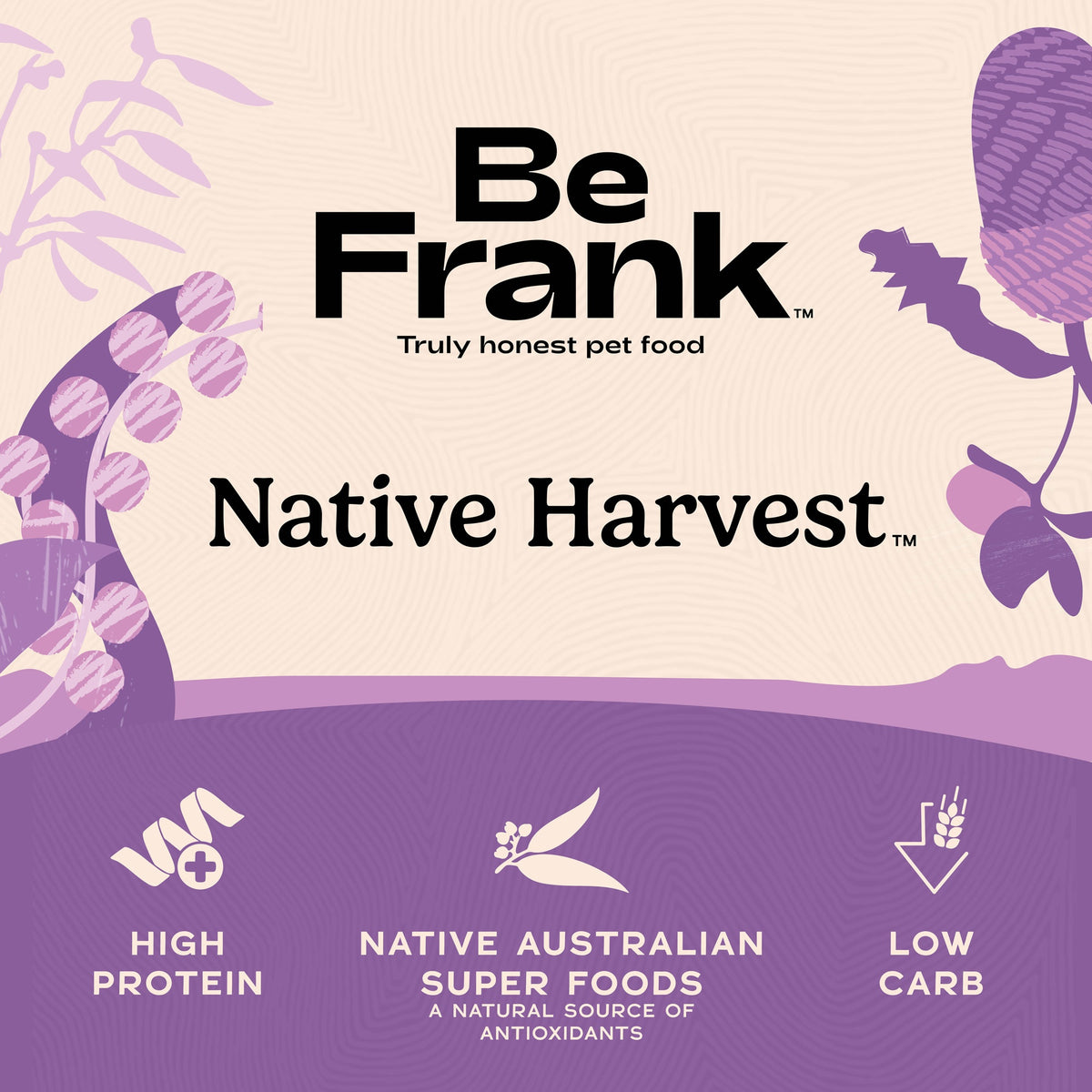 Be Frank Adult Native Harvest Original Blend Dry Dog Food