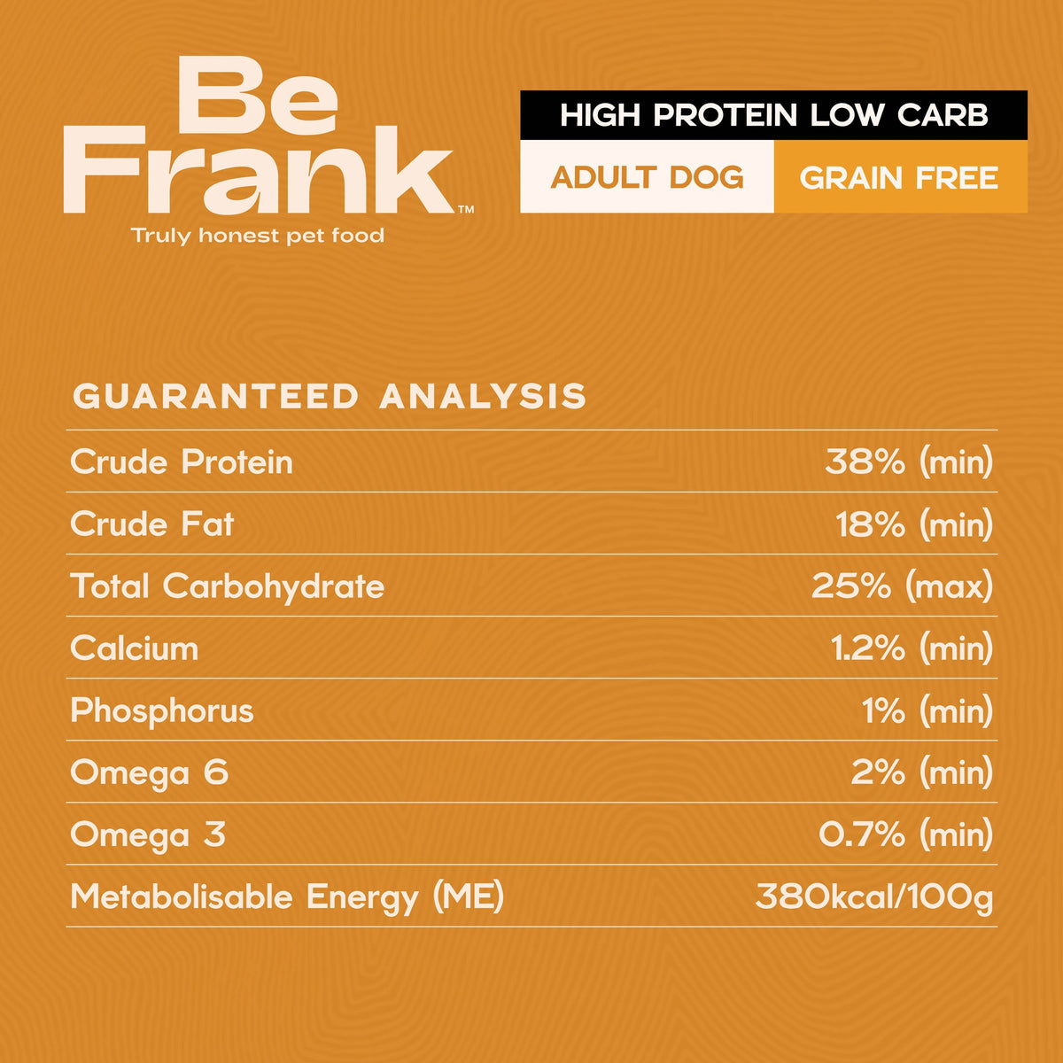 Be Frank Adult Native Harvest Poultry Blend Dry Dog Food