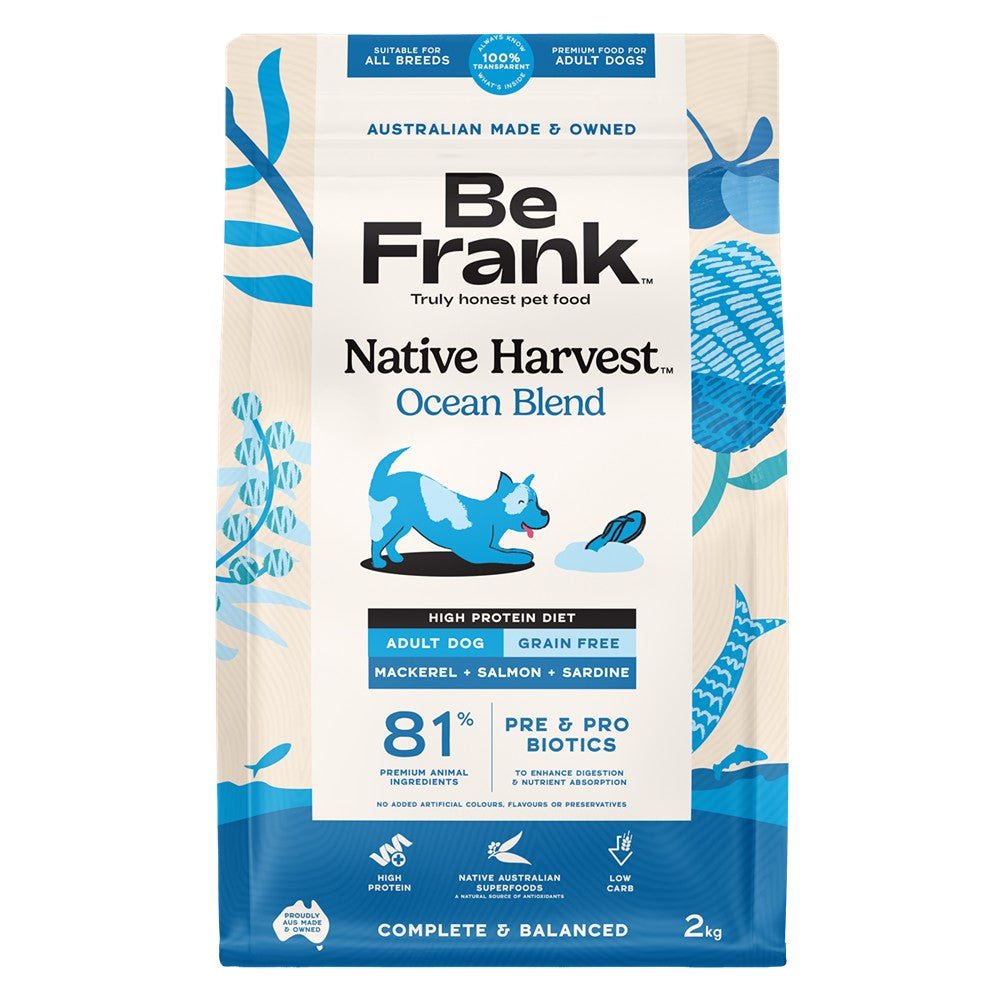 Be Frank Native Harvest Ocean Blend Dry Dog Food
