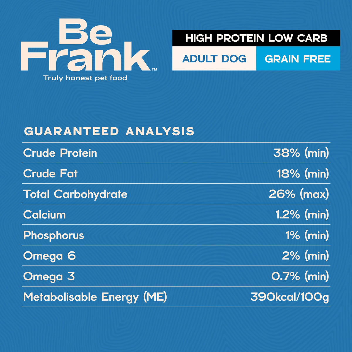 Be Frank Native Harvest Ocean Blend Dry Dog Food