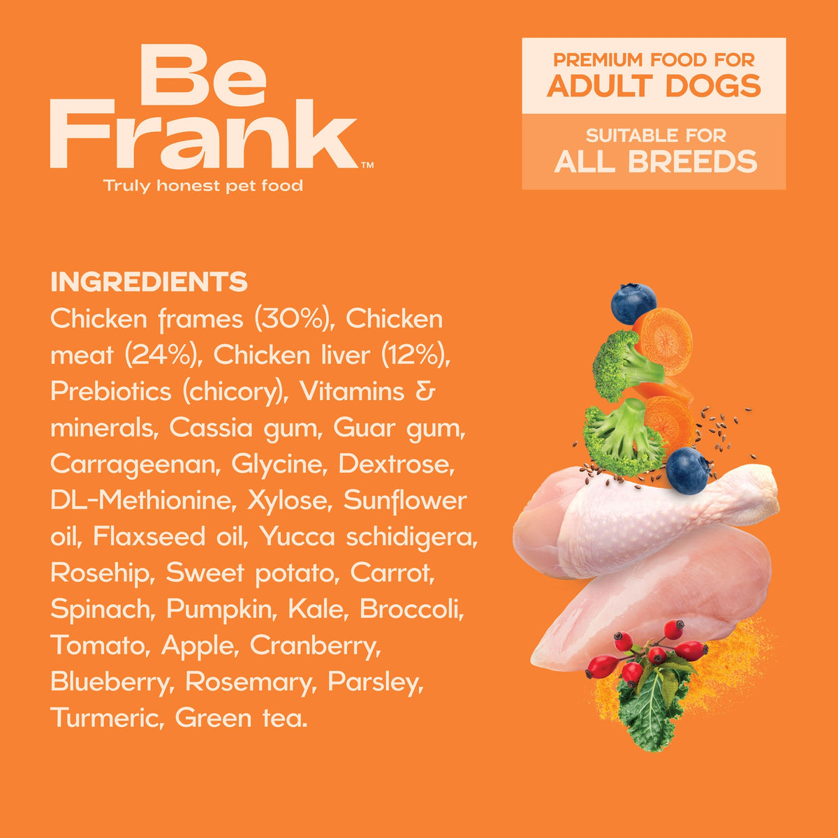 Be Frank Adult Chicken Pate Wet Dog Food