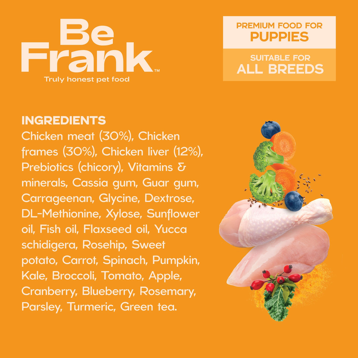 Be Frank Puppy Chicken Pate Wet Dog Food