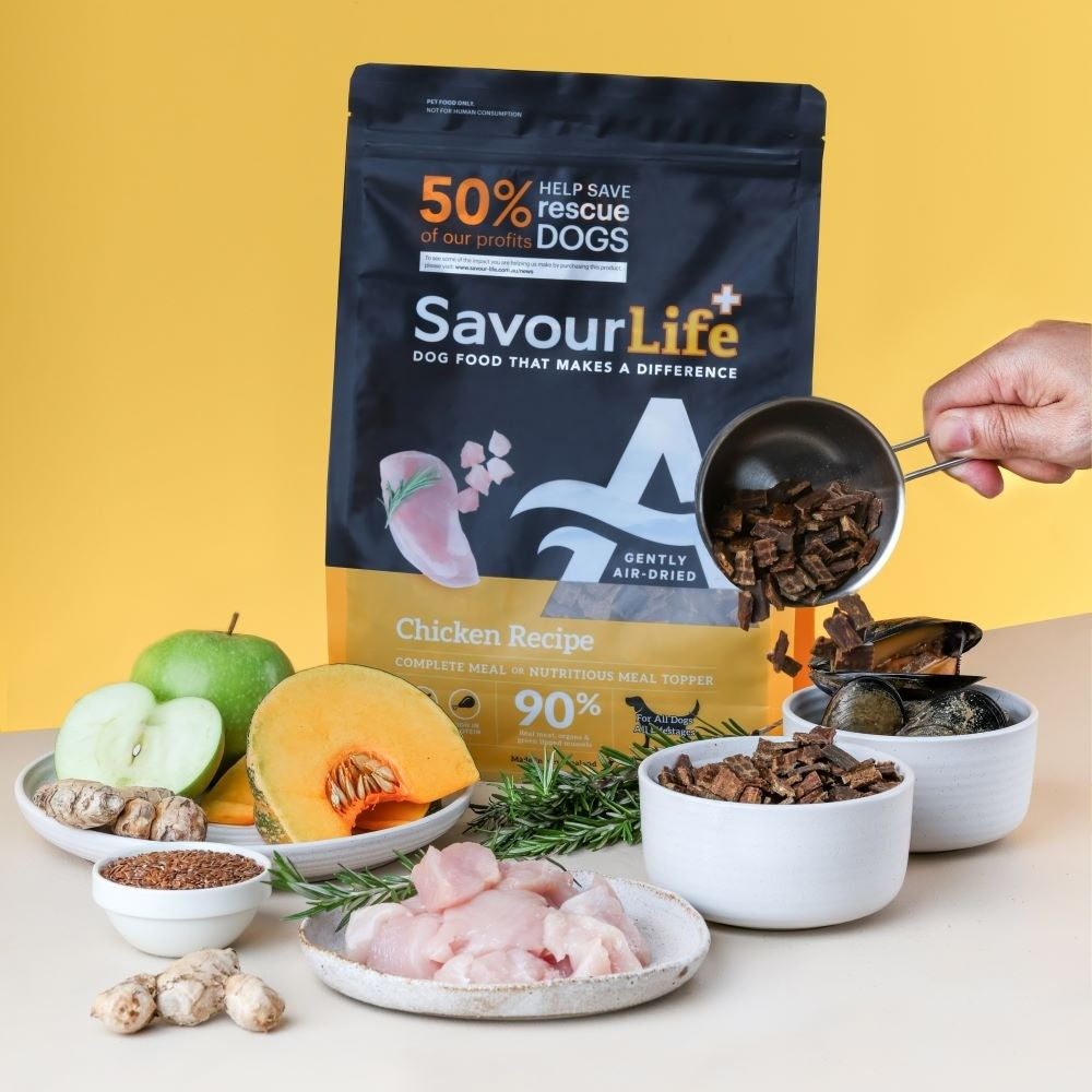 SavourLife Air Dried Adult Chicken Recipe Dry Dog Food