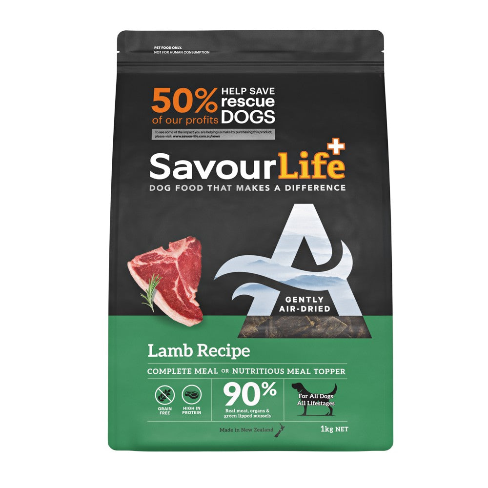 SavourLife Air Dried Adult Lamb Recipe Dry Dog Food