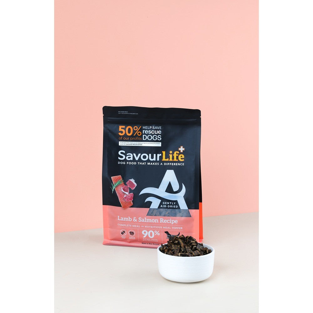 SavourLife Air Dried Adult Lamb & Salmon Recipe Dry Dog Food