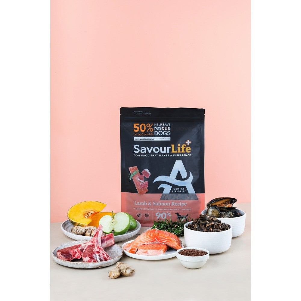 SavourLife Air Dried Adult Lamb & Salmon Recipe Dry Dog Food