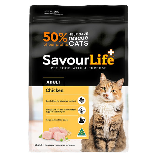 SavourLife Adult Chicken Dry Cat Food