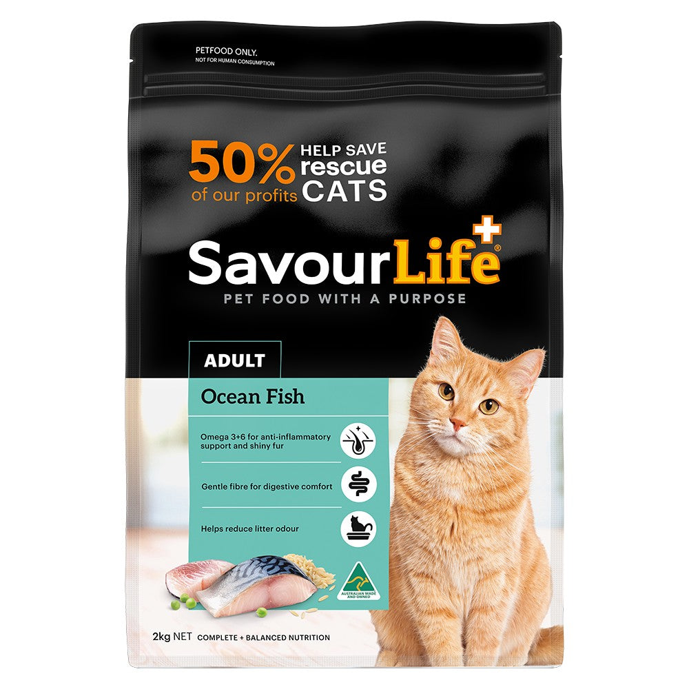 SavourLife Adult Ocean Fish Dry Cat Food