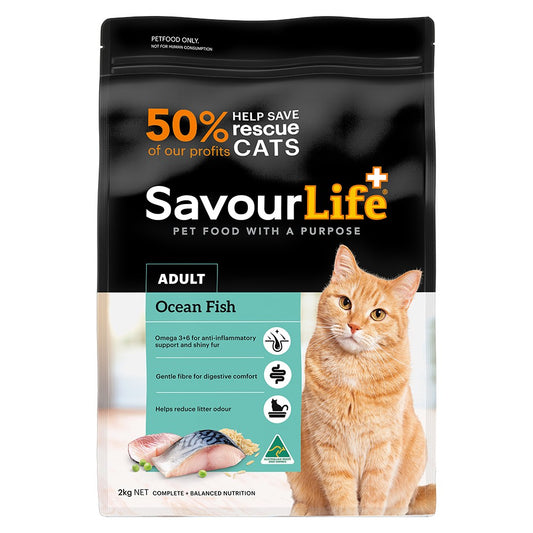 SavourLife Adult Ocean Fish Dry Cat Food