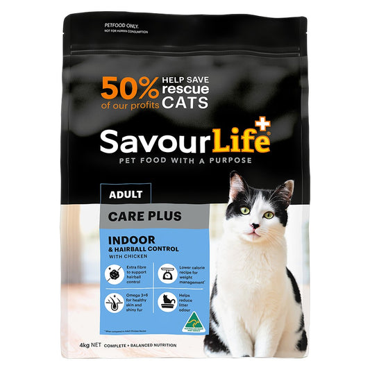 SavourLife Adult Care Plus Hairball Control Chicken Dry Cat Food