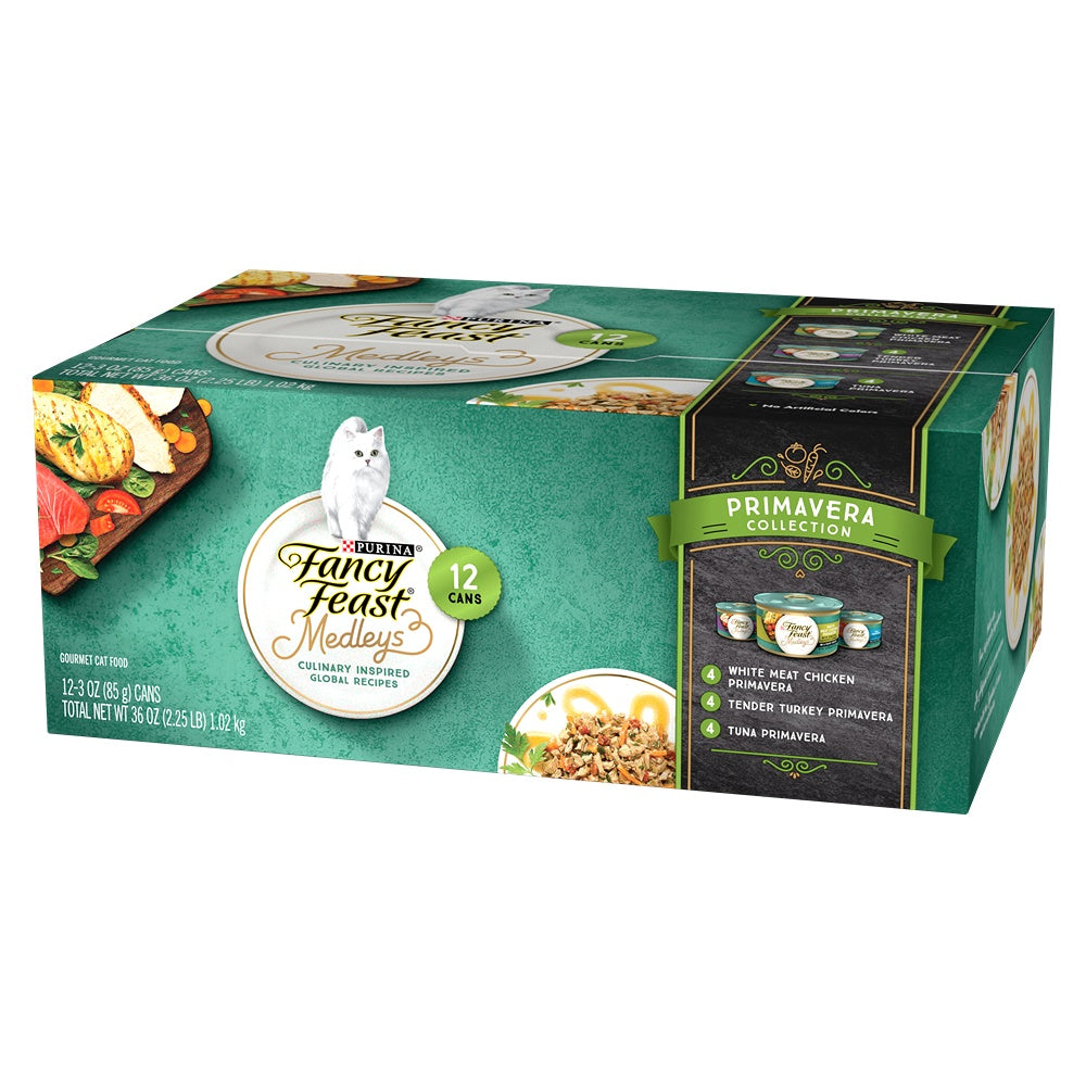 Fancy Feast Medleys Primavera Collection Wet Cat Food