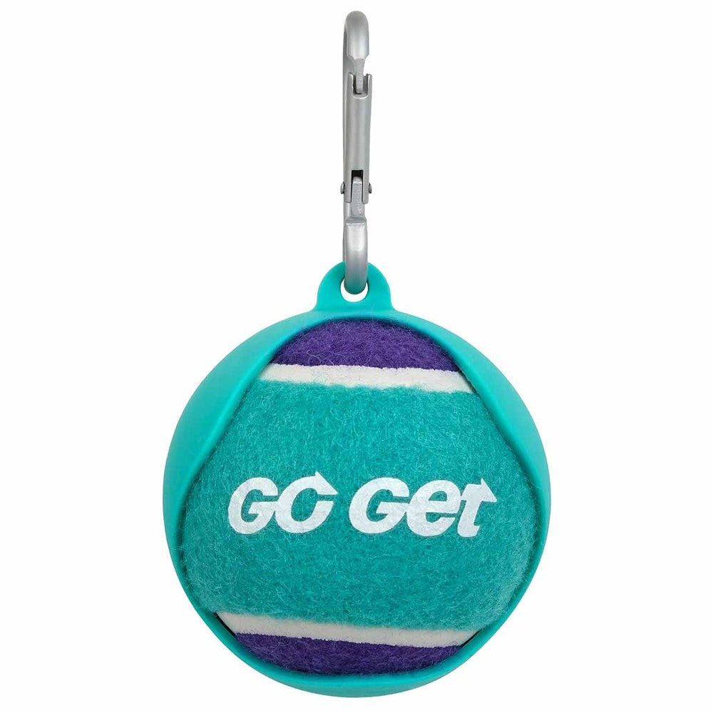 Go Get Silicone Ball Holder with Ball Dog Toy