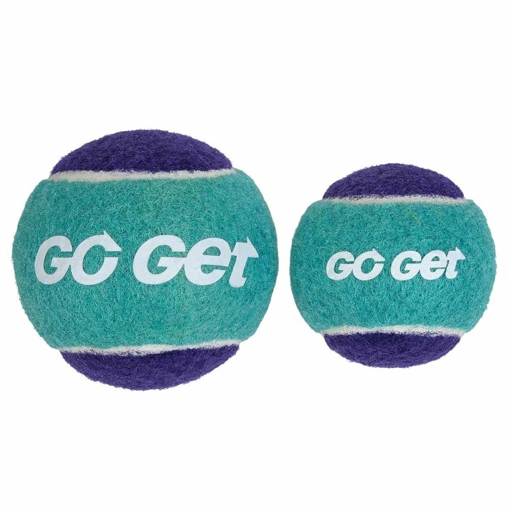 Go Get Squeaker Tennis Balls Dog Toy 3 Pack