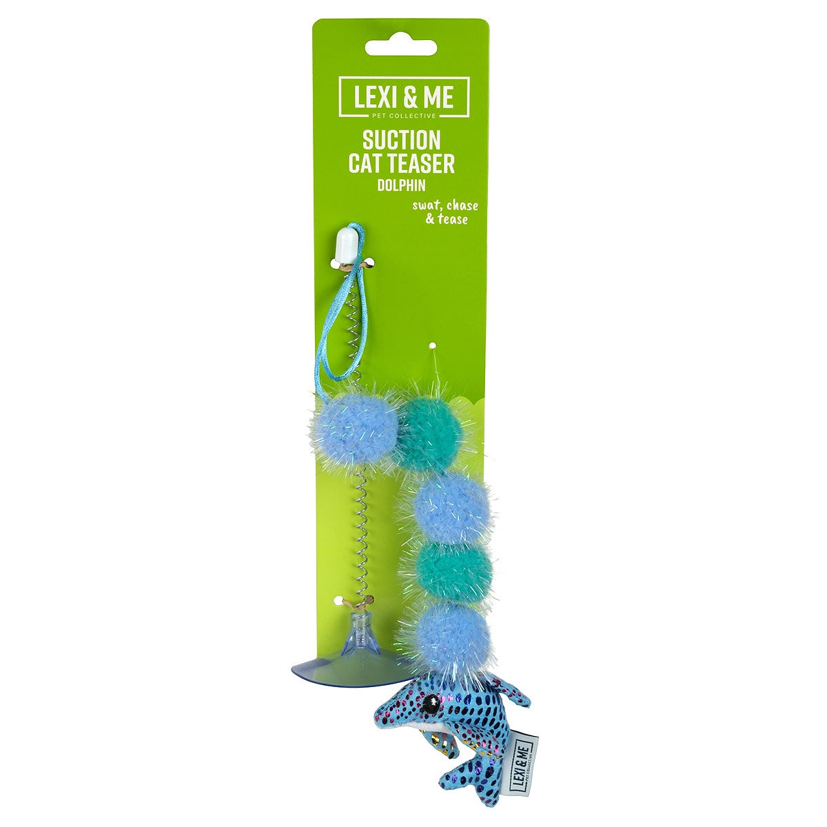 Lexi & Me Dolphin Suction Mount Cat Teaser Toy
